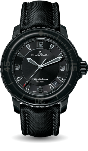 Blancpain Fifty Fathoms 5015-11C30-52A Black 45.00 mm Automatic