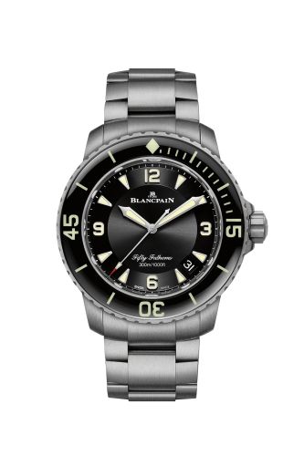 Blancpain Fifty Fathoms 5015-12B30-98B Black 45.00 mm Automatic