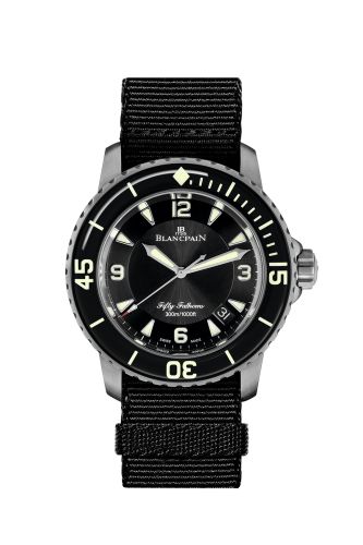 Blancpain Fifty Fathoms 5015-12B30-NABA Black 45.00 mm Automatic