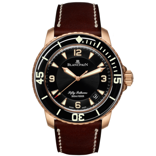Blancpain Fifty Fathoms 5015A-3630-63B Black 45.00 mm Automatic