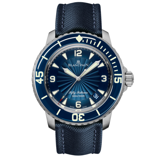 Blancpain Fifty Fathoms 5015D-1140-52B Blue 45.00 mm Automatic