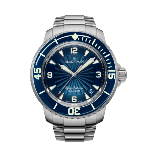 Blancpain Fifty Fathoms 5015D-1140-71B Blue 45.00 mm Automatic