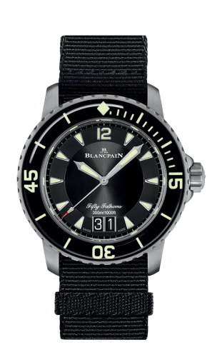 Blancpain Fifty Fathoms 5050-12B30-NABA Black 45.00 mm Automatic
