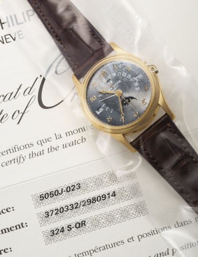 Patek Philippe Grand Complications 5050J-023 Grey 37.20 mm Automatic