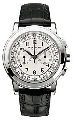 Patek Philippe Complications 5070G-001 Silver 42.00 mm Handwound
