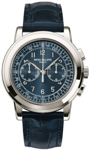 Patek Philippe Complications 5070P-001 Blue 42.00 mm Handwound