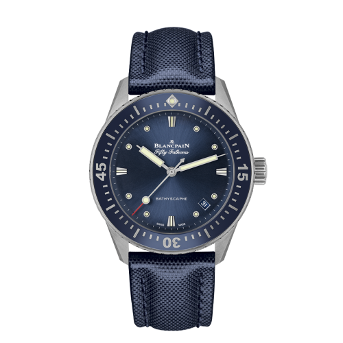 Blancpain Fifty Fathoms 5100-1140-O52A Blue 38.00 mm Automatic
