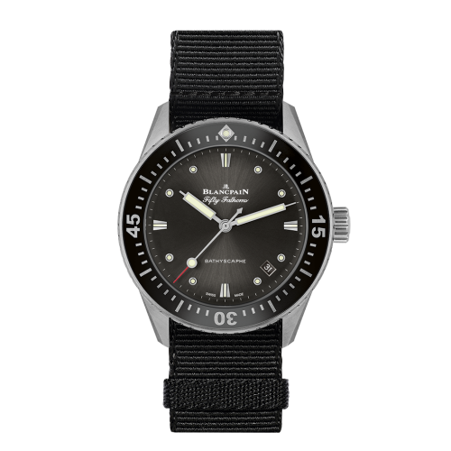 Blancpain Fifty Fathoms 5100B-1110-NABA Grey 38.00 mm Automatic