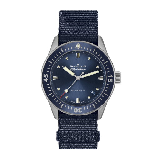 Blancpain Fifty Fathoms 5100B-1110-NAOA Blue 38.00 mm Automatic