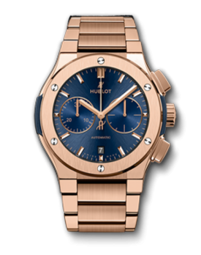 Hublot Classic Fusion 520.OX.7180.OX Blue 45.00 mm Automatic