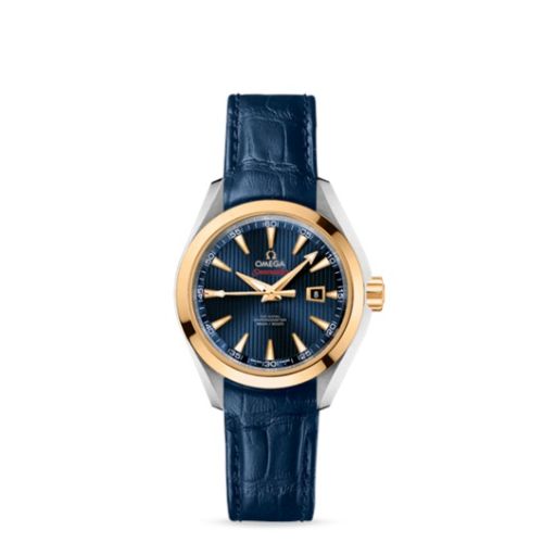 Omega Aqua Terra 522.23.34.20.03.001 Blue 34.00 mm Automatic