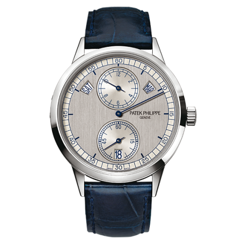 Patek Philippe Complications 5235G-001 Silver 40.50 mm Handwound