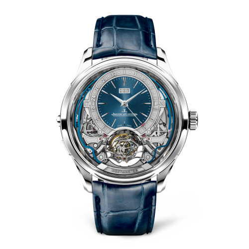Jaeger-LeCoultre Master Grande Tradition 52534E1 Blue 43.00 mm Handwound