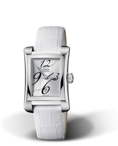 Oris Rectangular 01 561 7620 4061-07 5 16 73 Silver 25.90 mm Automatic