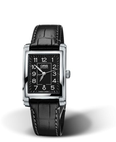 Oris Rectangular 01 561 7656 4034-07 5 17 71FC Black 24.50 mm Automatic