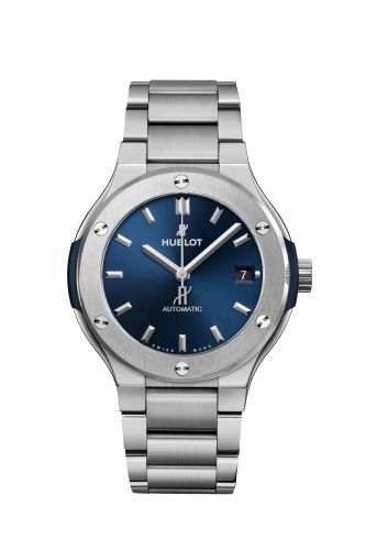 Hublot Classic Fusion 568.NX.7170.NX Blue 38.00 mm Automatic