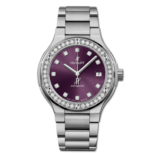 Hublot Classic Fusion 568.NX.897V.NX.1204 Purple 38.00 mm Automatic