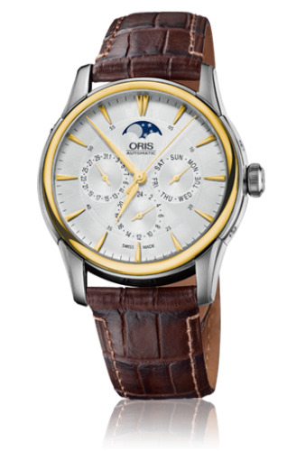 Oris Artelier 01 582 7689 4351-07 5 21 70FC Silver 40.50 mm Automatic