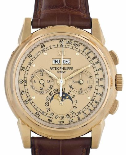 Patek Philippe Grand Complications 5970J-Roman Gold 40.00 mm Handwound