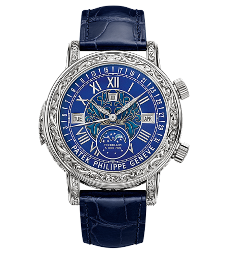 Patek Philippe Grand Complications 6002G-001 Blue 42.80 mm Handwound