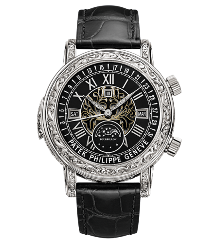 Patek Philippe Grand Complications 6002G-010 Black 44.00 mm Handwound