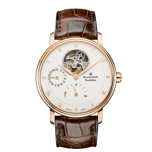 Blancpain Villeret 6025-3642-55B White 37.50 mm Automatic