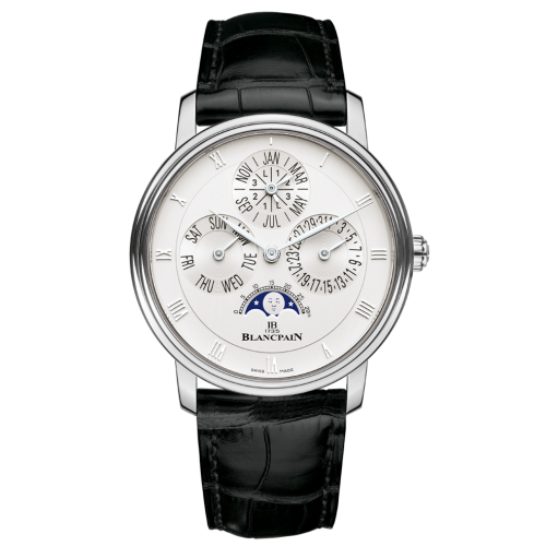 Blancpain Villeret 6057-1542-55B White 38.00 mm Automatic
