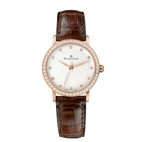 Blancpain Villeret 6102-2987-55A White 29.00 mm Automatic