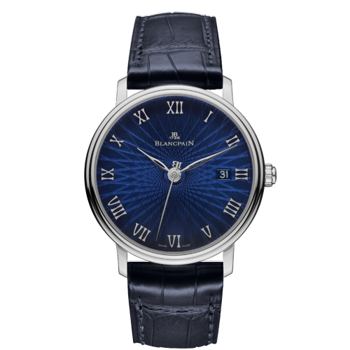 Blancpain Villeret 6223C-1529-55A Blue 38.00 mm Automatic
