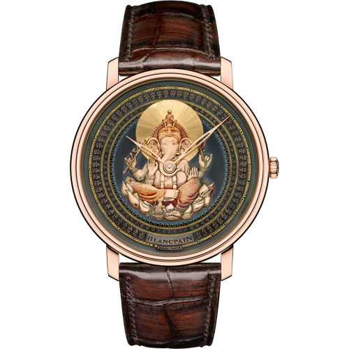 Blancpain Villeret 6615-3616-55B - 4 Grey 45.00 mm Handwound