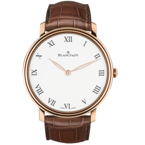 Blancpain Villeret 6615-3631-55B White 45.00 mm Handwound