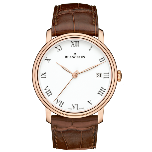 Blancpain Villeret 6630-3631-55B White 42.00 mm Automatic