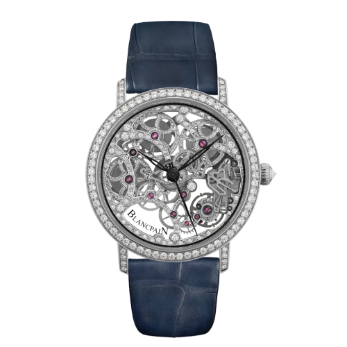 Blancpain Villeret 6633-1900-55B Skeleton 38.00 mm Handwound