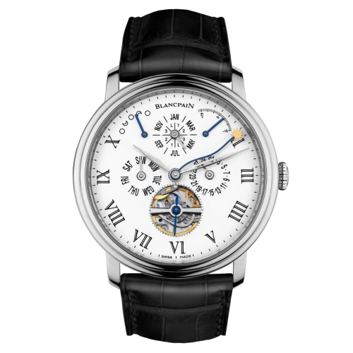 Blancpain Villeret 6638-3431-55B White 42.00 mm Automatic