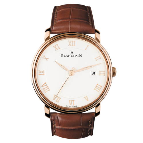 Blancpain Villeret 6651-3642-55B White 40.00 mm Automatic