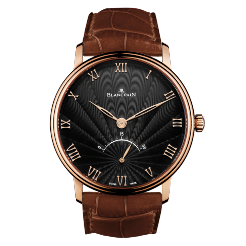 Blancpain Villeret 6653-3630-55B Black 40.00 mm Automatic
