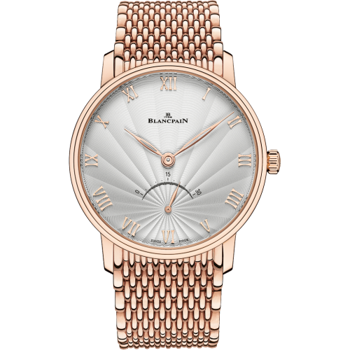 Blancpain Villeret 6653-3642-MMB Silver 40.00 mm Automatic