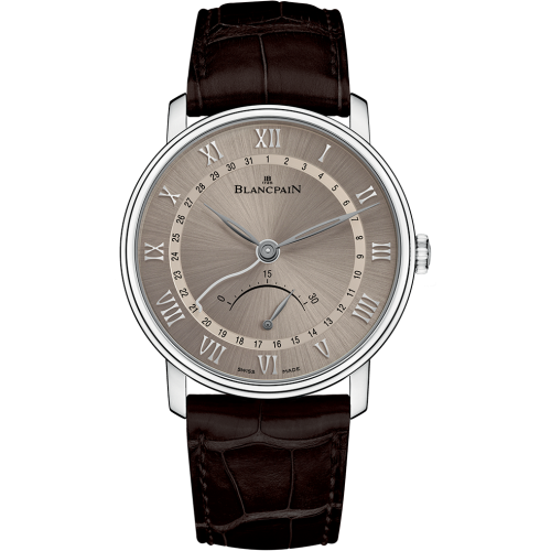 Blancpain Villeret 6653Q-1504-55 Grey 40.00 mm Automatic
