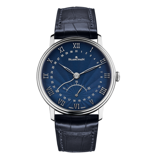 Blancpain Villeret 6653Q-1529-55B Blue 40.00 mm Automatic