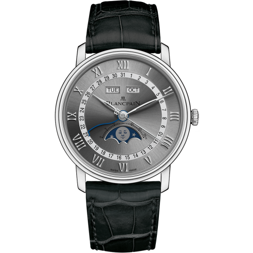 Blancpain Villeret 6654-1113-55B Grey 40.00 mm Automatic