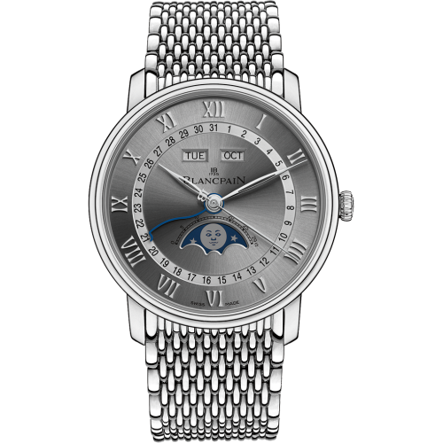 Blancpain Villeret 6654-1113-MMB Grey 40.00 mm Automatic