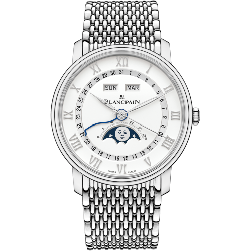 Blancpain Villeret 6654-1127-MMB White 40.00 mm Automatic
