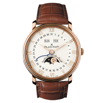Blancpain Villeret 6654-3642-55B White 40.00 mm Automatic
