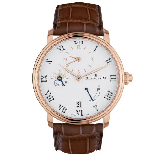 Blancpain Villeret 6661-3631-55B White 40.00 mm Handwound