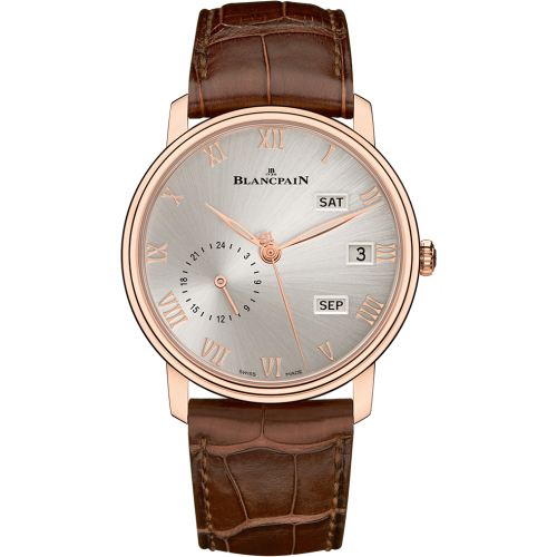 Blancpain Villeret 6670-3642-55 Grey 40.00 mm Handwound
