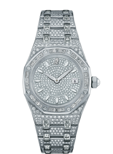 Audemars Piguet Royal Oak 67604BC.ZZ.1211BC.01 Paved 33.00 mm Quartz