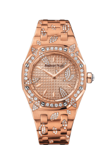 Audemars Piguet Royal Oak 67616OR.ZZ.1234OR.01 Pink 33.00 mm Quartz