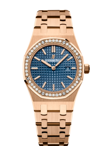 Audemars Piguet Royal Oak 67651OR.ZZ.1261OR.02 Blue 33.00 mm Quartz