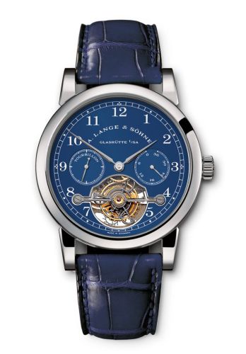 A. Lange & Sohne Tourbillon 701.007 Blue 38.50 mm Handwound
