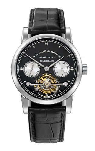 A. Lange & Sohne Tourbillon 701.028 Black 38.50 mm Handwound